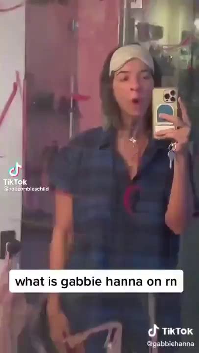 gabbie hanna nipslip|Gabbie Hanna (@gabbiehanna) Official